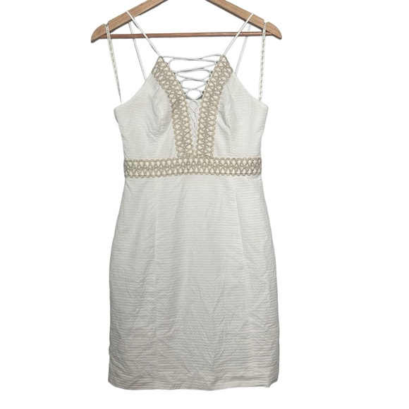 Lilly Pulitzer Trista Halter Sheath Dress - Picture 3 of 8